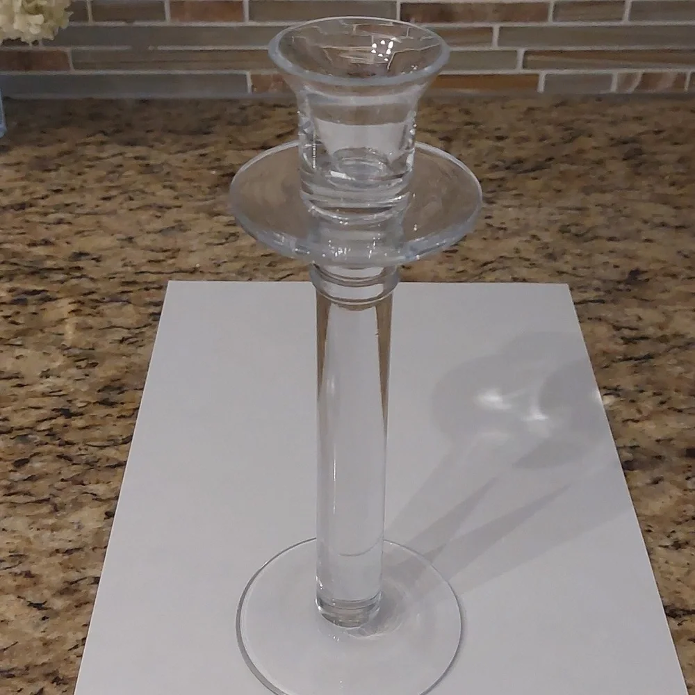 Candlesticks glass holders - Picture 2 of 5